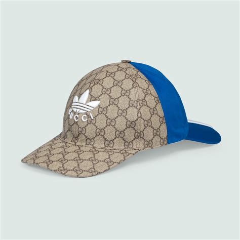 adidas x gucci baseball hat|adidas x Gucci double.